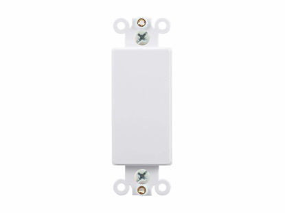 Picture of Monoprice Blank Dcor Insert - White for Home,Office, Personal Install