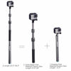 Picture of Smatree Carbon Fiber Detachable Extendable Floating Pole Selfie Stick Compatible for GoPro MAX/GoPro Hero 11/10/9/8/7/6/5/4/3 Plus/3/Session/GoPro Hero 2018/DJI OSMO Action 2 Camera