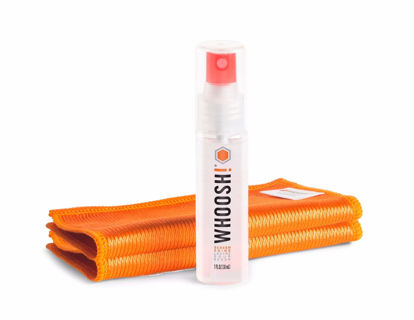 Picture of WHOOSH! Screen Cleaner Kit - Best for - Smartphones, iPads, Eyeglasses, e-Readers, LED, LCD & TVs (1 Oz W/2 Cloths)