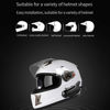 Picture of SOFFRIA Motorcycle Bluetooth Headset E1 Bluetooth Helmet Intercom Headset with CVC Noise Cancellation Stereo Music IPX6 Waterproof for Half/Open Face Helmet