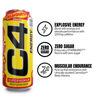 Picture of Cellucor C4 Energy Drink, Starburst Cherry, Carbonated Sugar Free Pre Workout Performance Drink with no Artificial Colors or Dyes, 16 Oz, 12 count