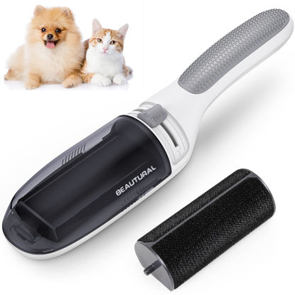 Picture of BEAUTURAL Lint Remover for Clothes, Reusable Lint Roller, Pet Dog and Cat Hair Remover Tool