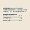 Picture of Amazon Brand - Wag Chewy Whole Muscle American Jerky Dog Treats - Chicken & Flaxseed (1 lb), Grain Free