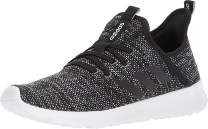 Picture of adidas Women's Cloudfoam Pure 2.0 Running Shoe, Black/Black/White, 5