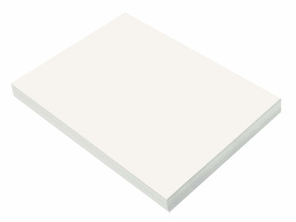 Picture of Prang (Formerly SunWorks) Construction Paper, White, 9" x 12", 100 Sheets