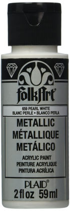 Picture of FolkArt K659 PAINT ACRYLIC METALLIC PEARL 2OZ, 2 Fl Oz (Pack of 1)
