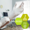 Picture of Med PRIDE Medical Examination Latex Gloves| 5 mil Thick, Powder-Free, Non-Sterile, Heavy Duty Exam Gloves