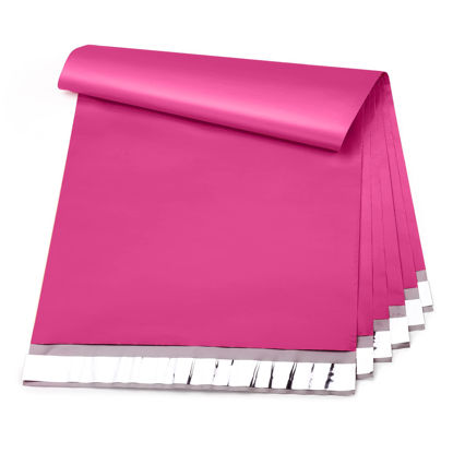 Picture of Metronic Pink Poly Mailers 14.5x19 Large Poly Mailers 100 Pack Self-Seal Shipping Bags, Packaging Bags, Shipping Envelopes, Packaging for Small Business, Boutique, Clothing