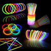 Picture of JOYIN Glow Sticks Bulk 400 8" Glowsticks ; Glow Stick Bracelets; Glow Necklaces; Glow in The Dark, July 4th, Christmas, Halloween Party Supplies Pack, Football Party Supplies