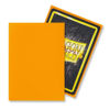 Picture of Dragon Shield Matte Orange Standard Size 100 ct Card Sleeves Individual Pack