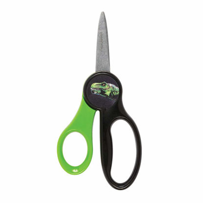 Picture of Fiskars 114300-1022 Back to School Supplies Kids Scissors Magic Morph Pointed-tip, 5 Inch, T-Rex
