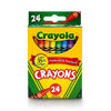 Picture of 24 Pack Crayons, Classic Colors, Crayons For Kids, School Crayons, Assorted Colors - 24 Crayons Per Box - 1 Box