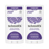 Picture of Schmidt's Aluminum Free Natural Deodorant for Women and Men, Lavender and Sage with 24 Hour Odor Protection, Vegan, Cruelty Free, 2.65 Oz, Pack of 2