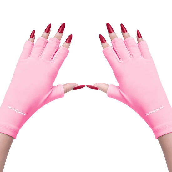 GetUSCart- MelodySusie UV Gloves for Gel Nail Lamp, Professional