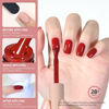 Picture of GAOY Ruby Red Gel Nail Polish, 16ml Soak Off UV Light Cure Gel Polish for Nail Art DIY Manicure at Home, Color 1154