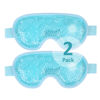 Picture of NEWGO Cold Eye Mask Cooling Eye Mask Eye Ice Pack for Puffiness, Reusable Ice Eye Mask Gel Eye Mask Frozen Eye Cold Compress for Dark Circles, Migraines, Stress Relief, Skin Care (Blue-2Pack))