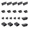 Picture of USB Port Caps, Silicone Anti Dust Cover Laptop Port Protection Stopper for USB Type-C, Headphone Port, HDMI Total 20pcs