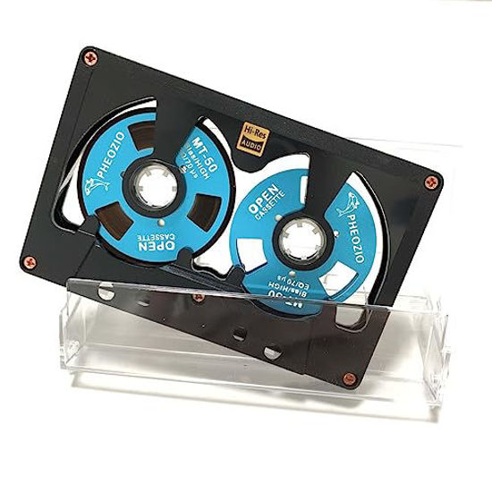 Reel to Reel Blank Audio Cassette Tape for Music Recording - Normal Bias  Low Noise - 48 Minutes - [ 1 Pack Blind Box Includes 1 of 54 Styles Tapes ]