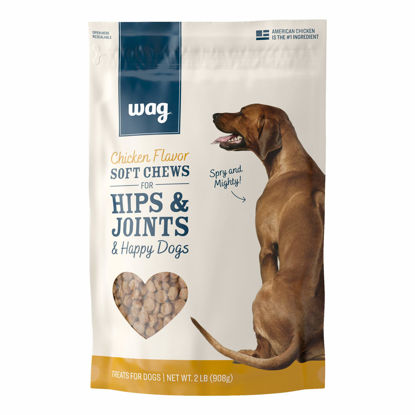 Picture of Amazon Brand - Wag Chicken Flavor Hip & Joint Training Treats for Dogs, 2 lb. Bag (32 oz)