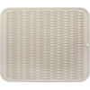 Picture of MicoYang Silicone Dish Drying Mat for Multiple Usage,Easy clean,Eco-friendly,Heat-resistant Silicone Mat for Kitchen Counter or Sink,Refrigerator or Drawer Liner Tapioca XXL 24 inches x 18 inches