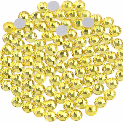 beadsland Flat Back Crystal Rhinestones Round Gems for Nail Art and Craft  Glue Fix, Crystal (2.9-3.0mm) SS12/1440pcs