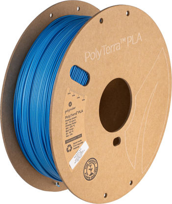 Picture of Polymaker Dual Color Matte PLA Filament 1.75mm Ice-Blue, Coextrusion 1.75 PLA 3D Printer Filament 1kg - Experience a Unique Dichromatic Matte Finish with PolyTerra PLA 1.75mm (+/- 0.03mm)