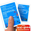 Picture of SUSSED The Wacky ‘Would You Rather’ Card Game - Cool Blue Deck: 200 Conversation Questions About Life - Travel Gift for Teens, Kids & Adults - All Ages 10 and Up