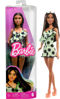 Picture of Barbie Doll, Kids Toys and Gifts, Brunette with Polka Dot Romper, Fashionistas, Clothes and Accessories