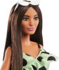 Picture of Barbie Doll, Kids Toys and Gifts, Brunette with Polka Dot Romper, Fashionistas, Clothes and Accessories