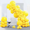 Picture of PartyWoo Yellow Balloons, 140 pcs Matte Yellow Balloons Different Sizes Pack of 18 Inch 12 Inch 10 Inch 5 Inch Balloons for Balloon Garland or Balloon Arch as Party Decorations, Birthday Decorations