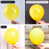 Picture of PartyWoo Yellow Balloons, 140 pcs Matte Yellow Balloons Different Sizes Pack of 18 Inch 12 Inch 10 Inch 5 Inch Balloons for Balloon Garland or Balloon Arch as Party Decorations, Birthday Decorations