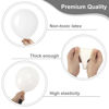 Picture of RUBFAC White Balloons Different Sizes 105pcs 5/10/12/18 Inch for Garland Arch, Premium Party Latex Balloons for Birthday Party Graduation Wedding Anniversary Baby Shower Gender Reveal Party Decoration