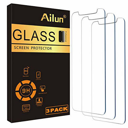 Picture of Ailun Glass Screen Protector for iPhone 12/12 Pro 2020 6.1 Inch 3 Pack Case Friendly Tempered Glass