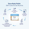 Picture of Dove Scrub Macadamia & Rice Milk Reveals Visibly Smoother Skin Body Scrub That Nourishes Skin 10.5 oz