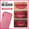 Picture of Maybelline New York Super Stay Ink Crayon Lipstick Makeup, Precision Tip Matte Lip Crayon with Built-in Sharpener, Longwear Up To 8Hrs, Seek Adventure, Warm Pink, 1 Count
