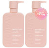 Picture of MONDAY HAIRCARE Moisture Shampoo + Conditioner Set (2 Pack) 12oz Each, Dry, Coarse, Stressed, Coily & Curly Hair, Made from Coconut Oil, Rice Protein, Shea Butter, & Vitamin E, 100% Recyclable Bottles
