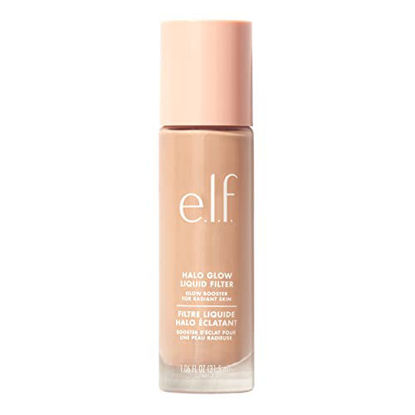 Picture of e.l.f. Halo Glow Liquid Filter, Complexion Booster For A Glowing, Soft-Focus Look, Infused With Hyaluronic Acid, Vegan & Cruelty-Free, 4 Medium