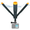 Picture of SOONSUN 4-in-1 Floating Selfie Stick for GoPro Hero 11, 10, 9, 8, 7, 6, 5, 4, 3 Session, Fusion, DJI OSMO, Insta360 - Use as Floating Tripod, Waterproof Extension Monopod Pole, Hand Grip, Tripod Stand