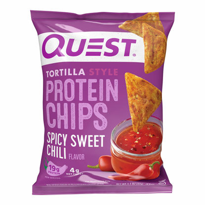 Picture of Quest Nutrition Tortilla Chip Spicy Sweet Chili, 1.1 Ounce (Pack of 12)