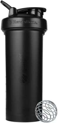 Picture of BlenderBottle Classic V2 Shaker Bottle Perfect for Protein Shakes and Pre Workout, 45-Ounce, Black