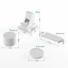 Picture of Vmaisi Adhesive Magnetic Cabinet Locks (12 Locks and 2 Keys)