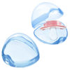 Picture of Accmor Pacifier Case, Pacifier Holder Case, Pacifier Container for Travel, BPA Free,Transparent Blue, 2 Pack
