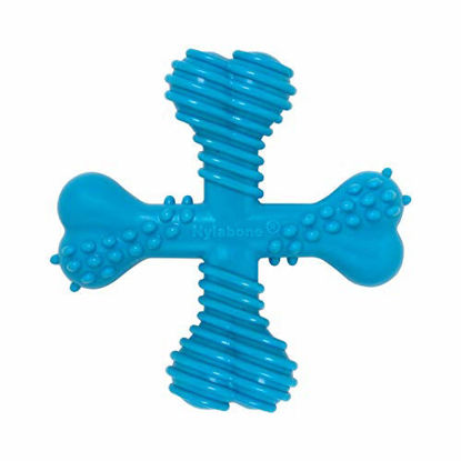 Picture of Nylabone Dog Toy Power Chew Dog Toy for Aggressive Chewers - X-Shape Dog Toy - Small - Up to 25 lbs.