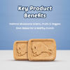 Picture of Blue Buffalo Health Bars Natural Crunchy Dog Treats Biscuits, Apple & Yogurt 16-oz Bag