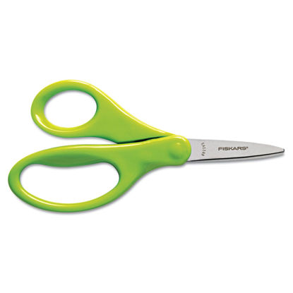 Picture of Fiskars 5" Pointed-Tip Scissors for Kids 4-7 - Scissors for School or Crafting - Back to School Supplies - Color May Vary