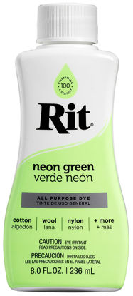 Picture of Rit All- Purpose Liquid Dye, 8 Fl Oz, Neon Green
