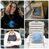 Picture of VinylRus Heat Transfer Vinyl-12” x 20ft Sky Blue Iron on Vinyl Roll for Shirts, HTV Vinyl for Silhouette Cameo, Cricut, Easy to Cut & Weed