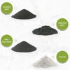 Picture of Polly Plastics Rock Tumbler Grit and Polish Refill & Ceramic Tumbling Filler Media - Silicone Carbide Polisher Grit - Rock Polish Supplies & Accessories