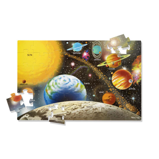 GetUSCart Melissa Doug Solar System Floor Puzzle 48 pcs 2 x 3