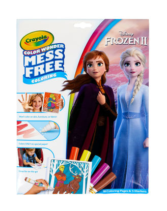 Picture of Crayola Color Wonder Frozen Coloring Pages & Markers, Mess Free Coloring, Gift for Kids, Age 3, 4, 5, 6 (Styles May Vary)